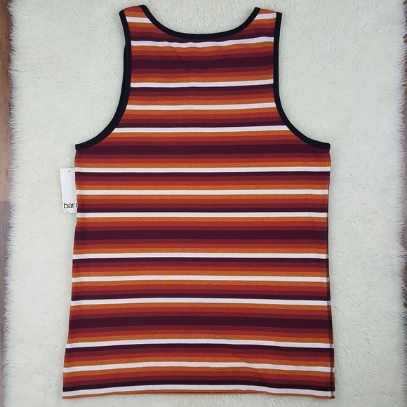 Bar lll Mens Striped Tank Top Sz Large - Picture 3 of 8